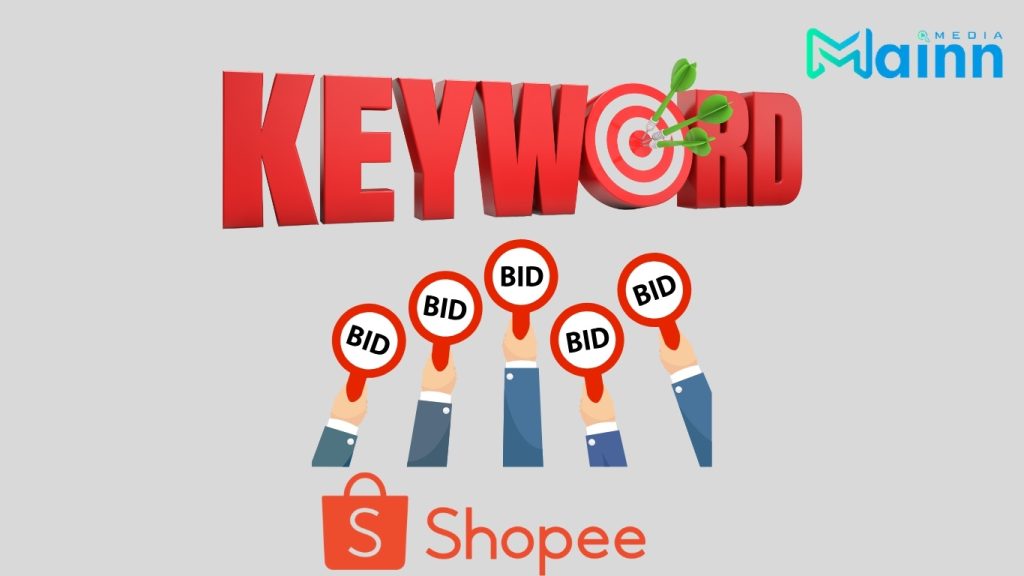 đấu thầu quảng cáo từ khoá Shopee