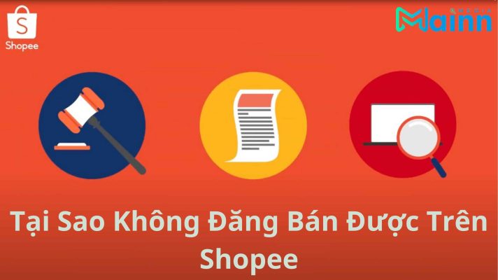 không được phép đăng bán sản phẩm trên Shopee