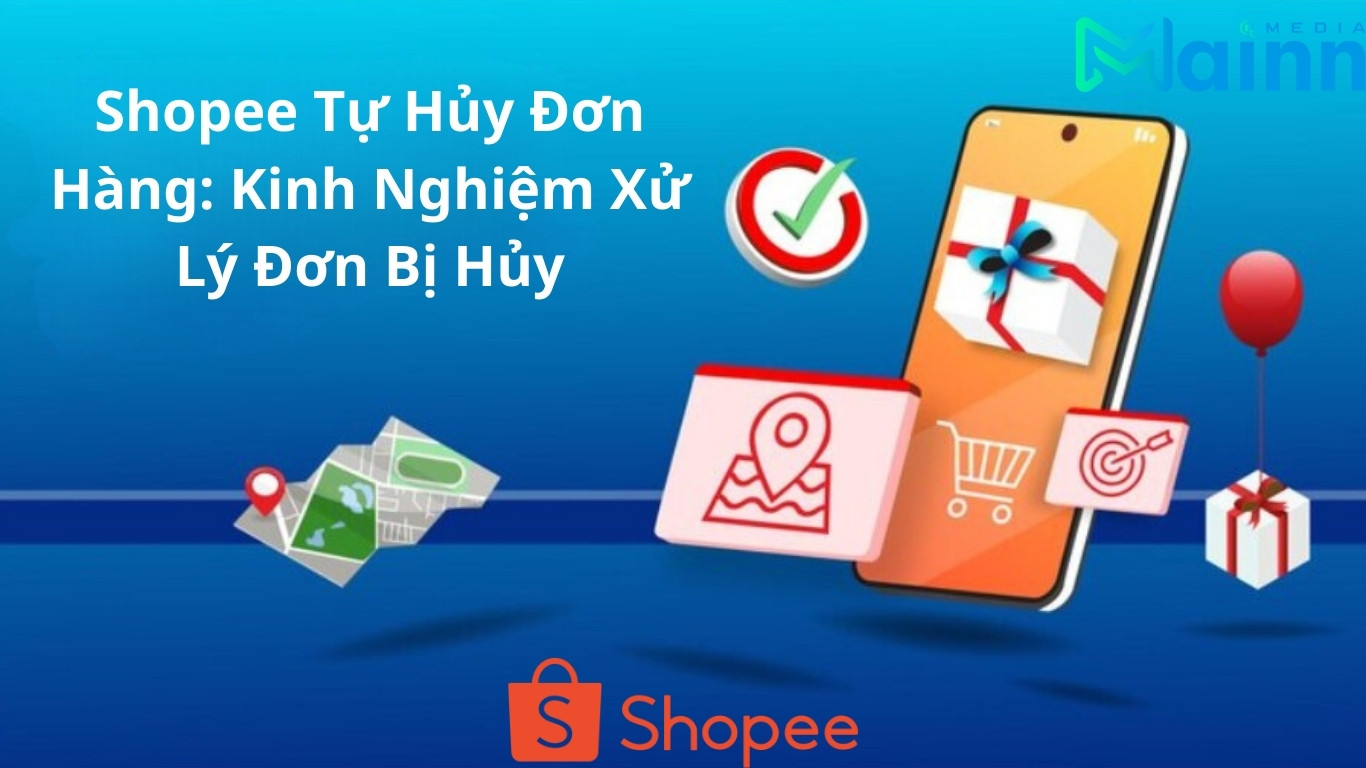 hủy đơn hàng trên Shopee