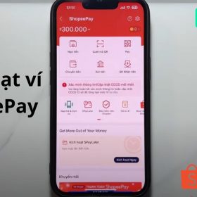 cách mở ví ShopeePay