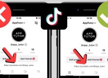 gắn URL trong phần giới thiệu Tiktok