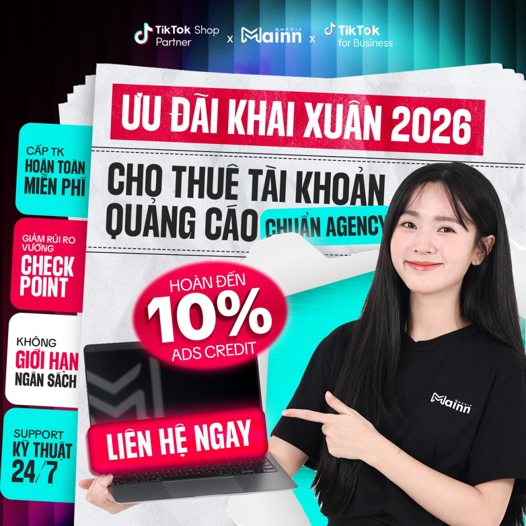 Ưu đãi khai xuân 2026 tại Mainn Media