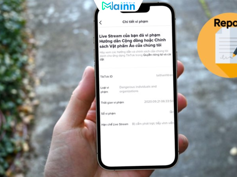 Những nội dung bị cấm theo tiêu chuẩn cộng đồng TikTok