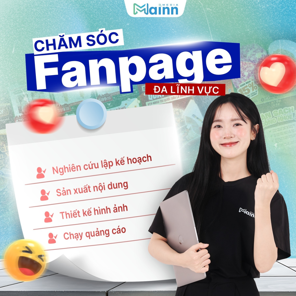 Gói giải pháp chăm sóc Fanpage chuyên nghiệp cho doanh nghiệp