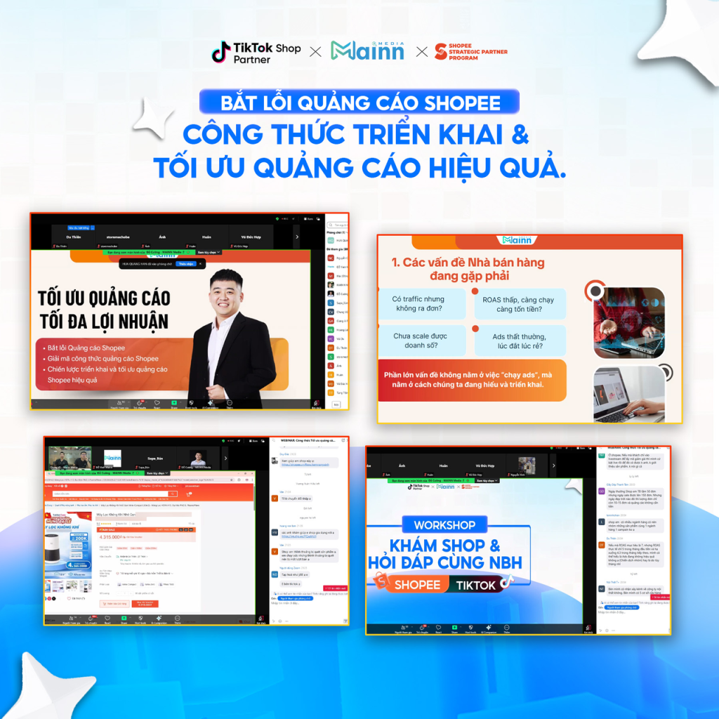 Thông tin sự kiện "Công thức triển khai & tối ưu quảng cáo hiệu quả" 
